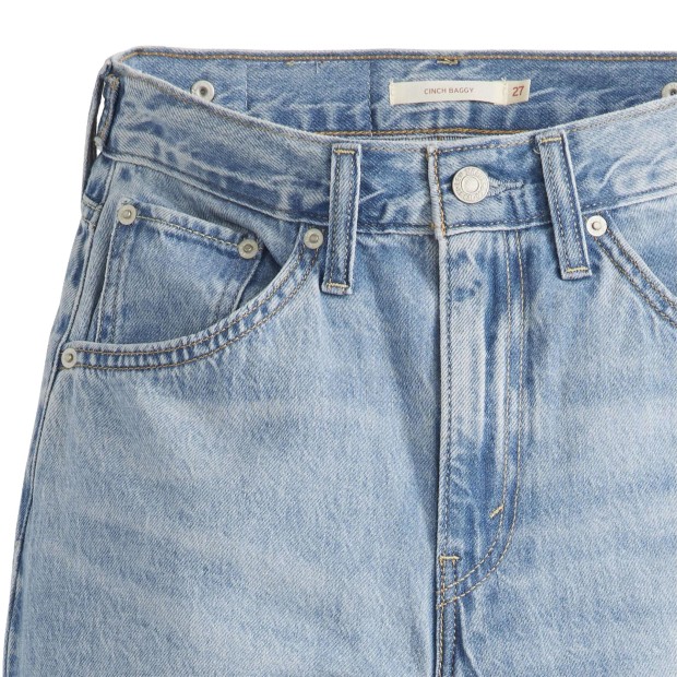 Levis Calça Cinch Baggy Invested Indigo
