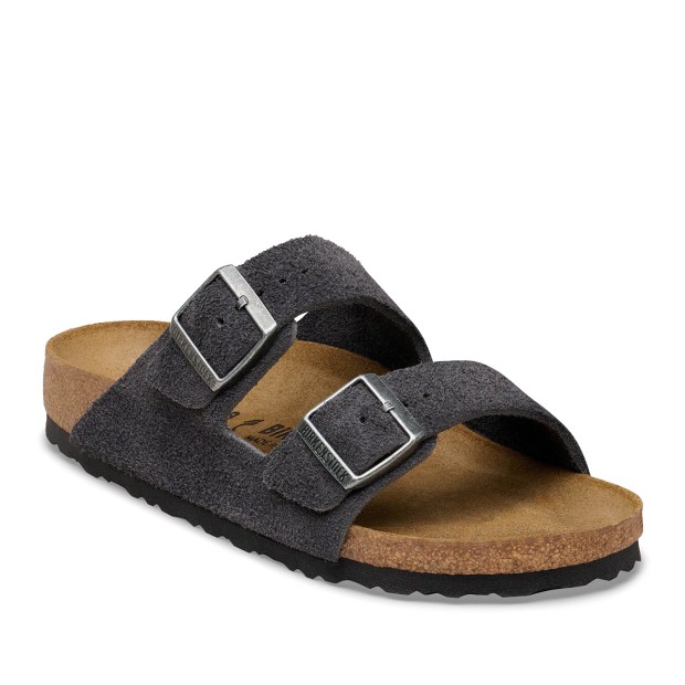 Birkenstock Arizona Suede Leather Charcoal