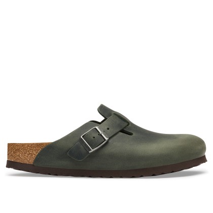 Birkenstock Boston Oiled Leather Thyme