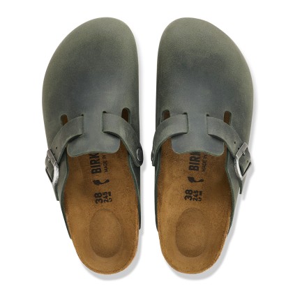 Birkenstock Boston Oiled Leather Thyme