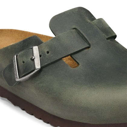 Birkenstock Boston Oiled Leather Thyme