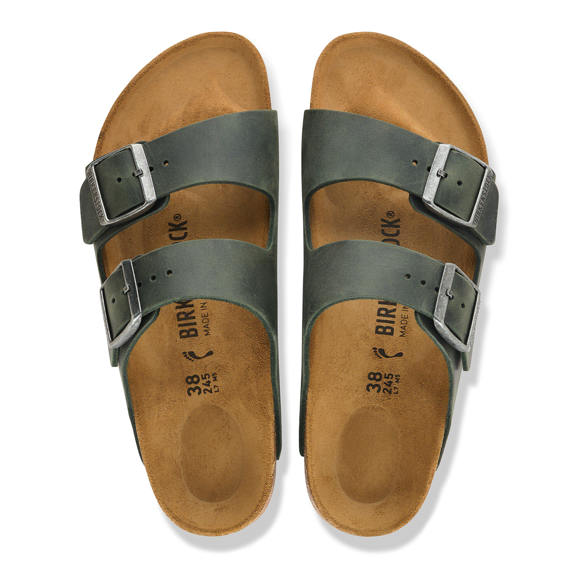 Birkenstock Arizona Oiled Leather Thyme