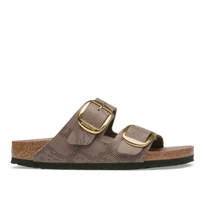 Birkenstock Arizona Big Buckle Synthetics Narrow Python Gray Taupe