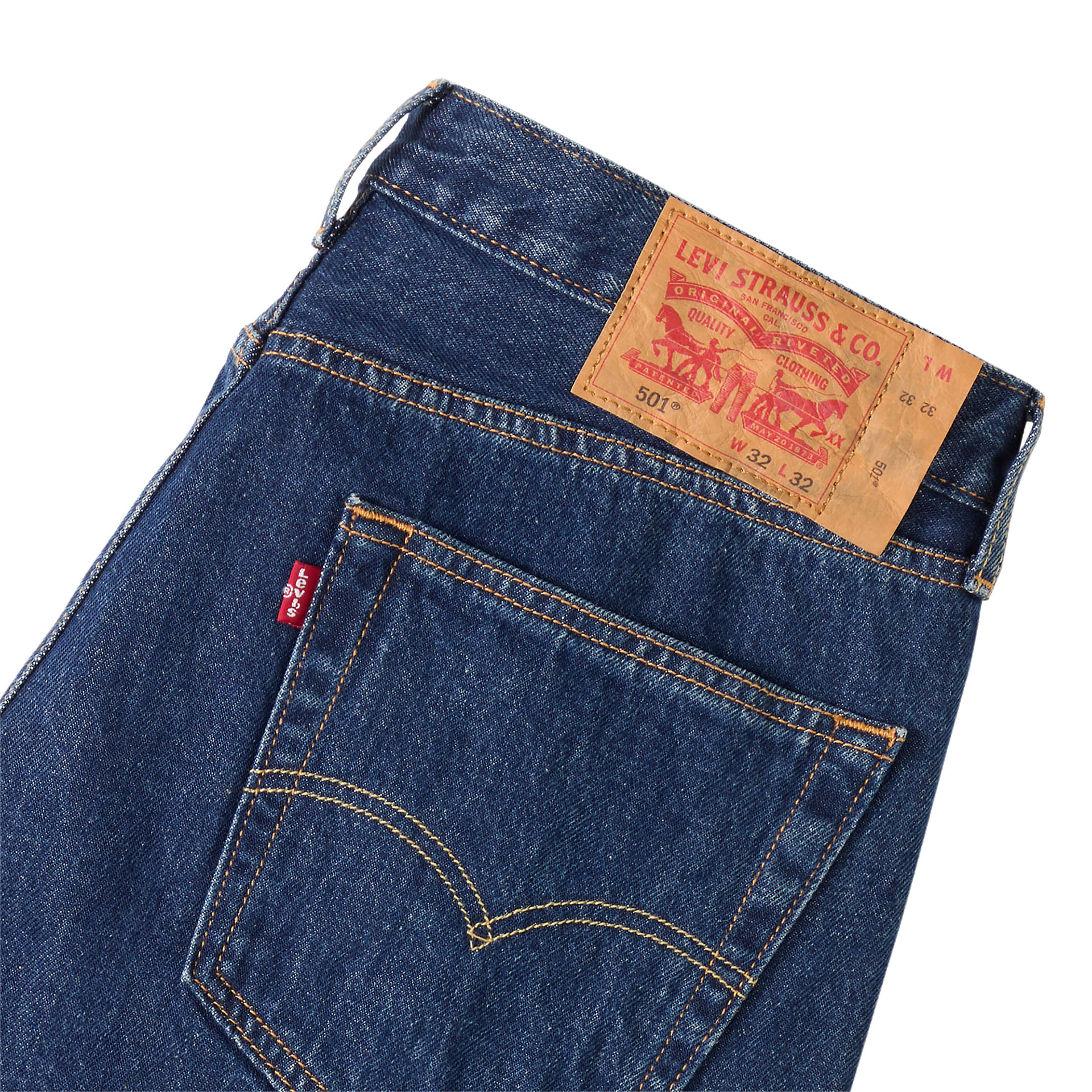 Levis Calça 501 Relaxed Lost Coaster
