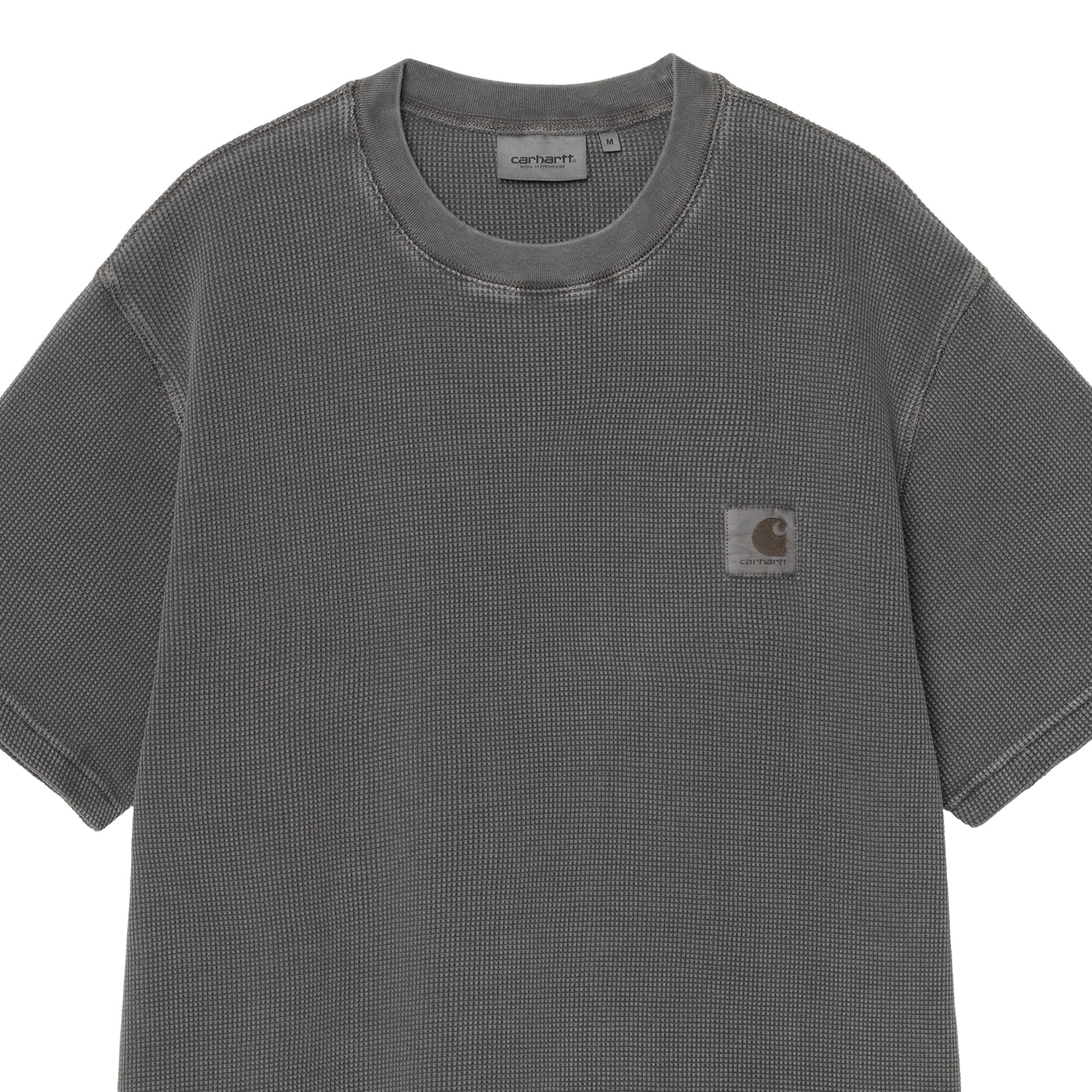 Carhartt Wip T-shirt Nelson Waffle Black