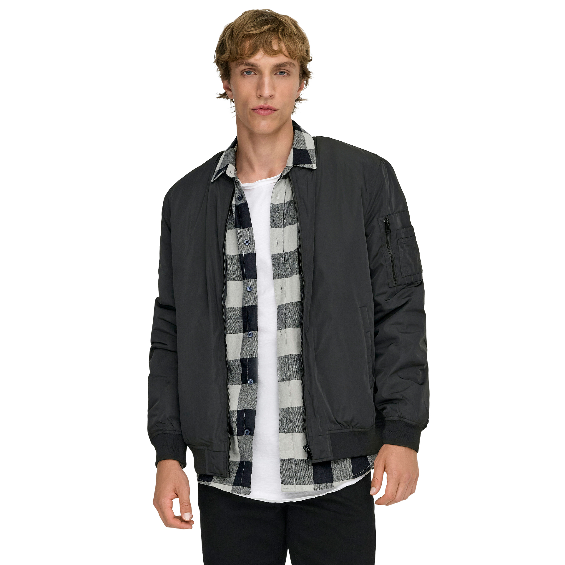 Only&Sons Casaco Joshua Bomber Otw Black