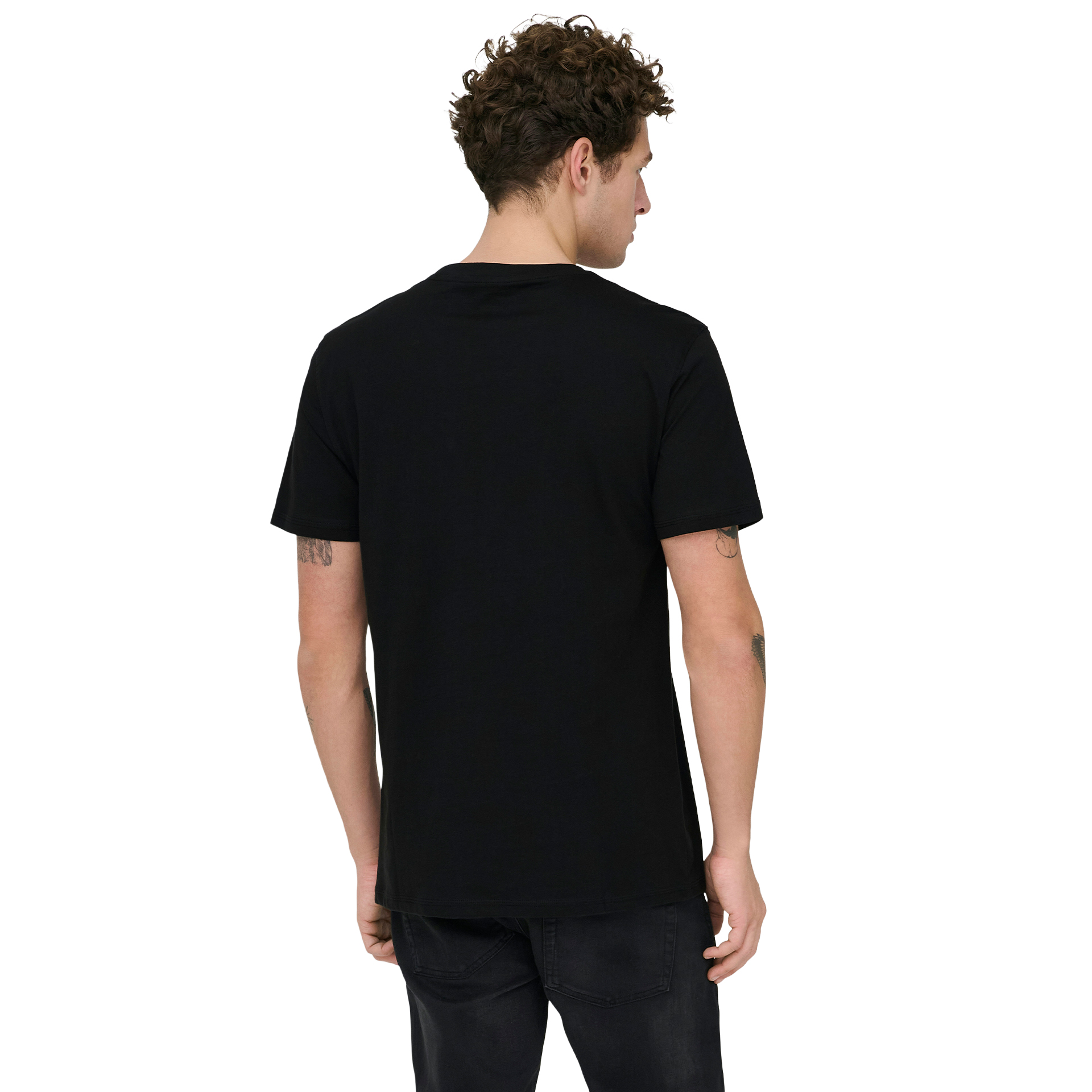 Only&Sons T-shirt Max Life Stitch Black