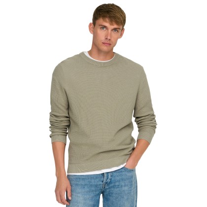 Only&Sons  Camisola Tony Ds 12  Waffle Knit  String