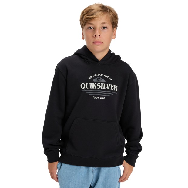 Quiksilver Sweat Graphic Hoodi Yth Black