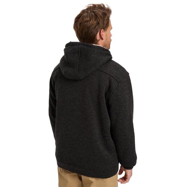Quiksilver Casaco Keller Sherpa Black Heather