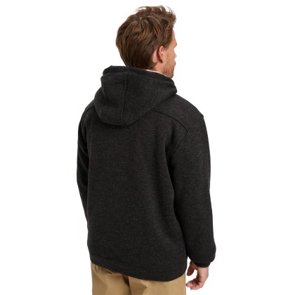 Quiksilver Casaco Keller Sherpa Black Heather Quiksilver Casaco Keller Sherpa Black Heather