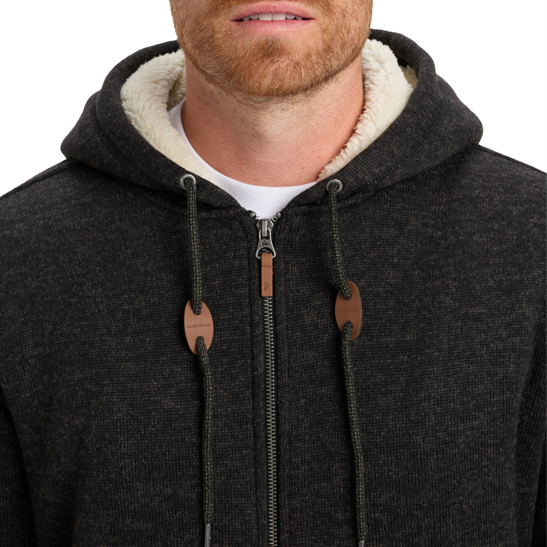 Quiksilver Casaco Keller Sherpa Black Heather