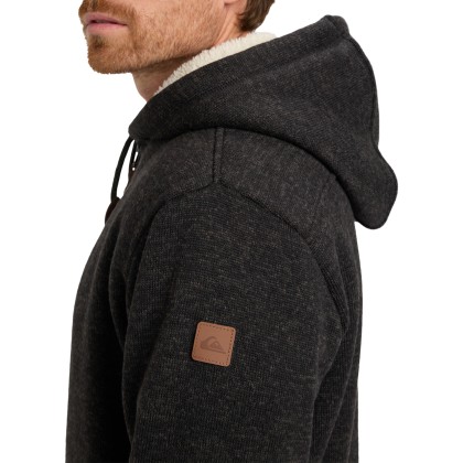 Quiksilver Casaco Keller Sherpa Black Heather Quiksilver Casaco Keller Sherpa Black Heather