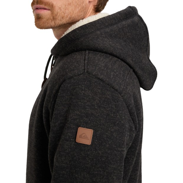 Quiksilver Casaco Keller Sherpa Black Heather