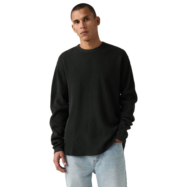 Levis Camisola Rt Rlx Thermal Mineral Black Gar