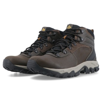 Columbia Newton Ridge Plus Ii Waterproof Cordovan/squash
