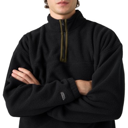 Levis Camisola Redwood Half Zip Jet Black