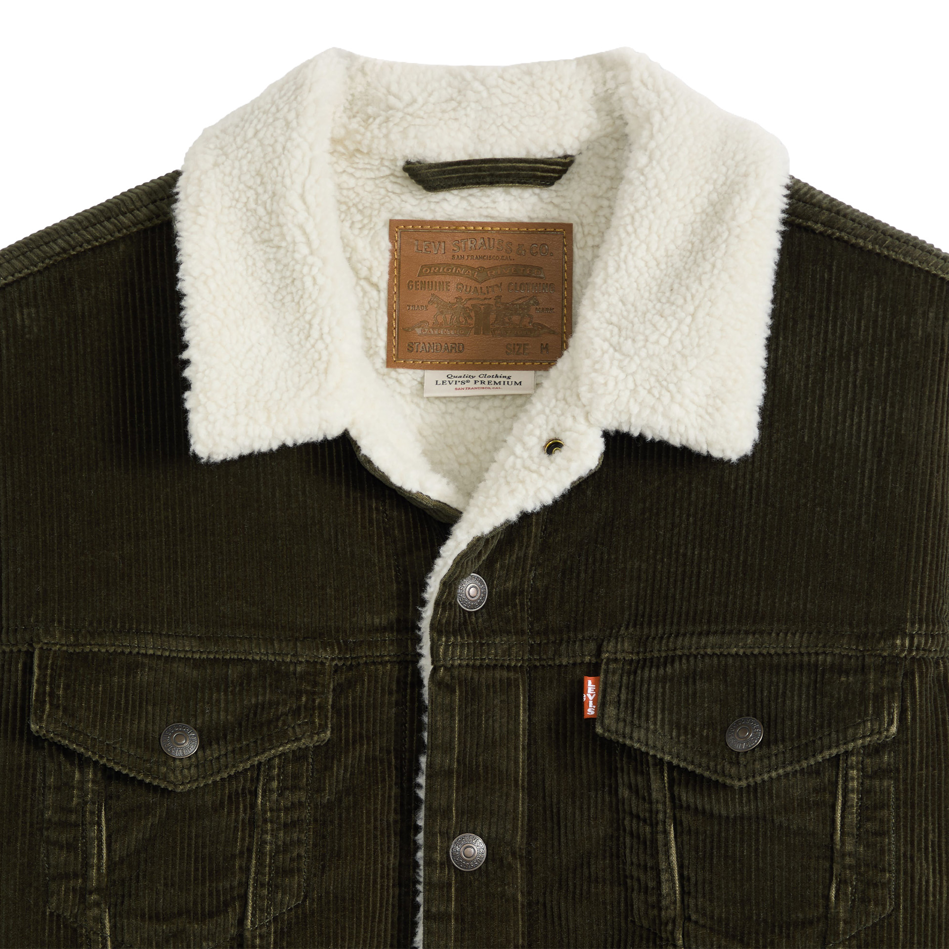 Levis Casaco Type 3 Sherpa Rosin