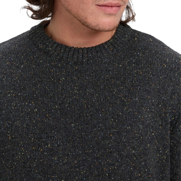Quiksilver Camisola Slow Song Neppy Tarmac