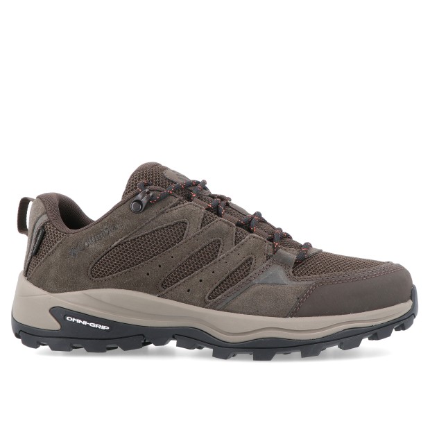 Columbia Redmond Iv Low Waterproof Cordovan/tangy Orange