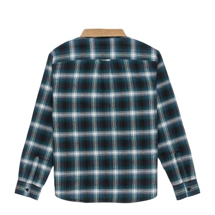 Quiksilver Camisa Shadow Check Orion Blue Desert