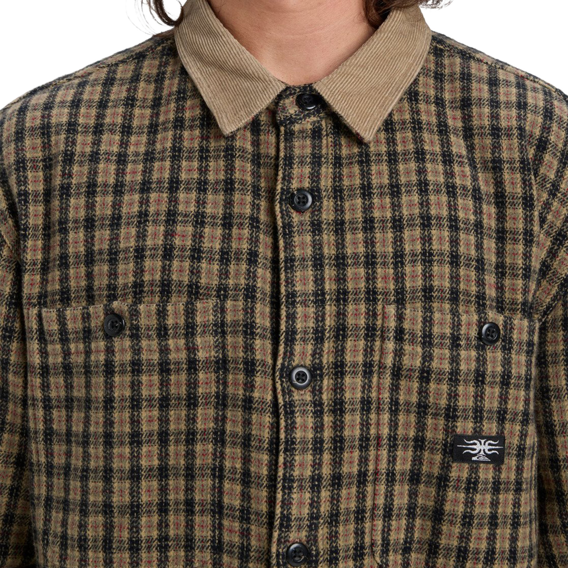 Quiksilver Camisa Sandstrokes Sand Strokeselmwoodb