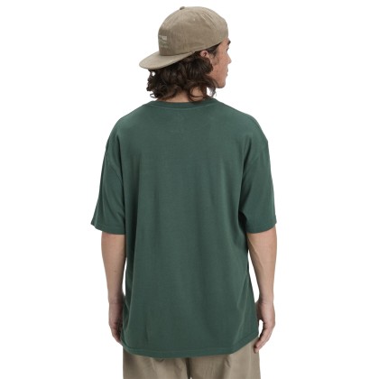 Quiksilver T-shirt Salt Water Trekking Green Quiksilver T-shirt Salt Water Trekking Green