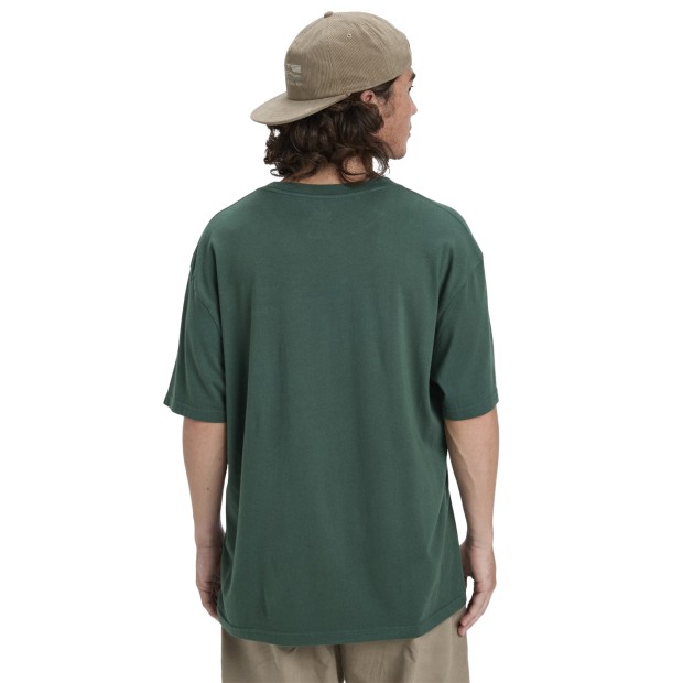 Quiksilver T-shirt Salt Water Trekking Green