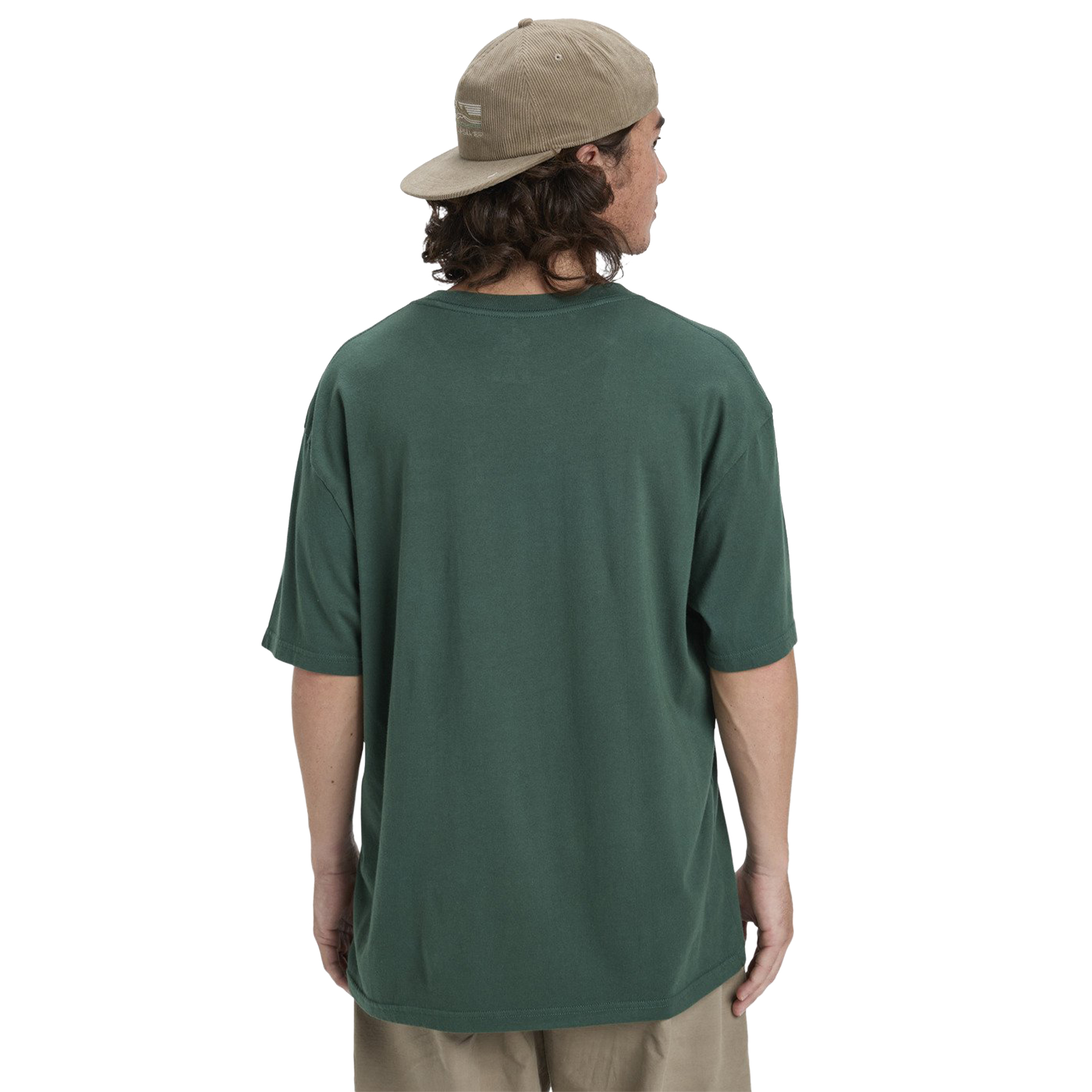 Quiksilver T-shirt Salt Water Trekking Green