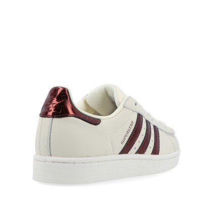 adidas Originals Superstar Ii W Off White / Maroon