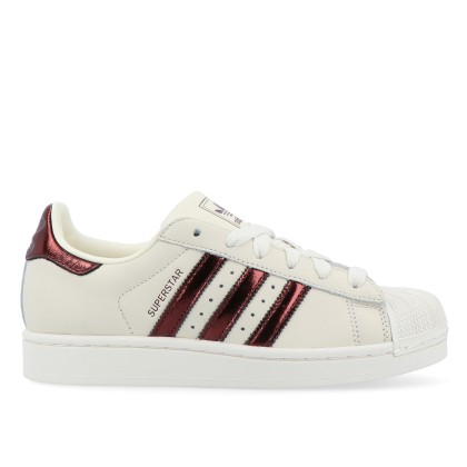 adidas Originals Superstar Ii W Off White / Maroon