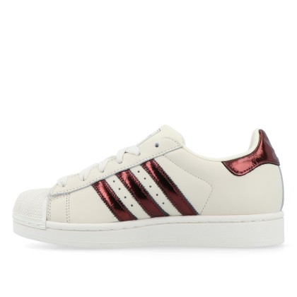 adidas Originals Superstar Ii W Off White / Maroon