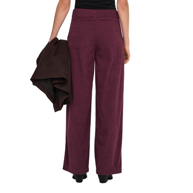 JDY Calça Geggo Cord Windsor Wine