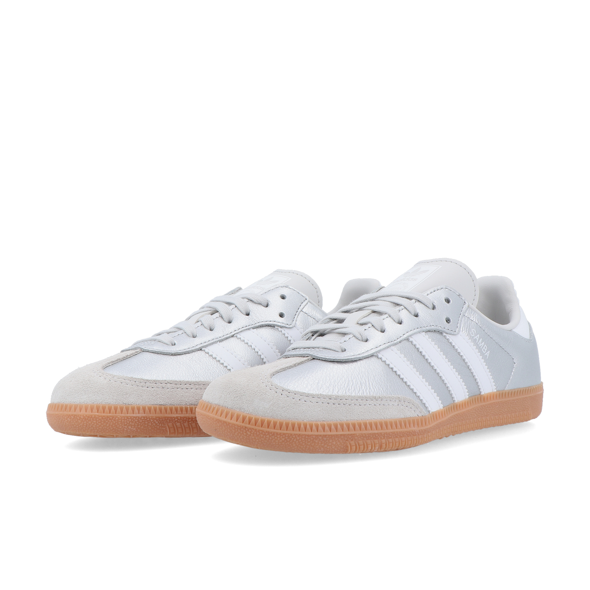adidas Originals Samba Og J Silver Met. / Cloud White