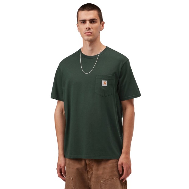 Carhartt Wip T-shirt Pocket Dark Scarab