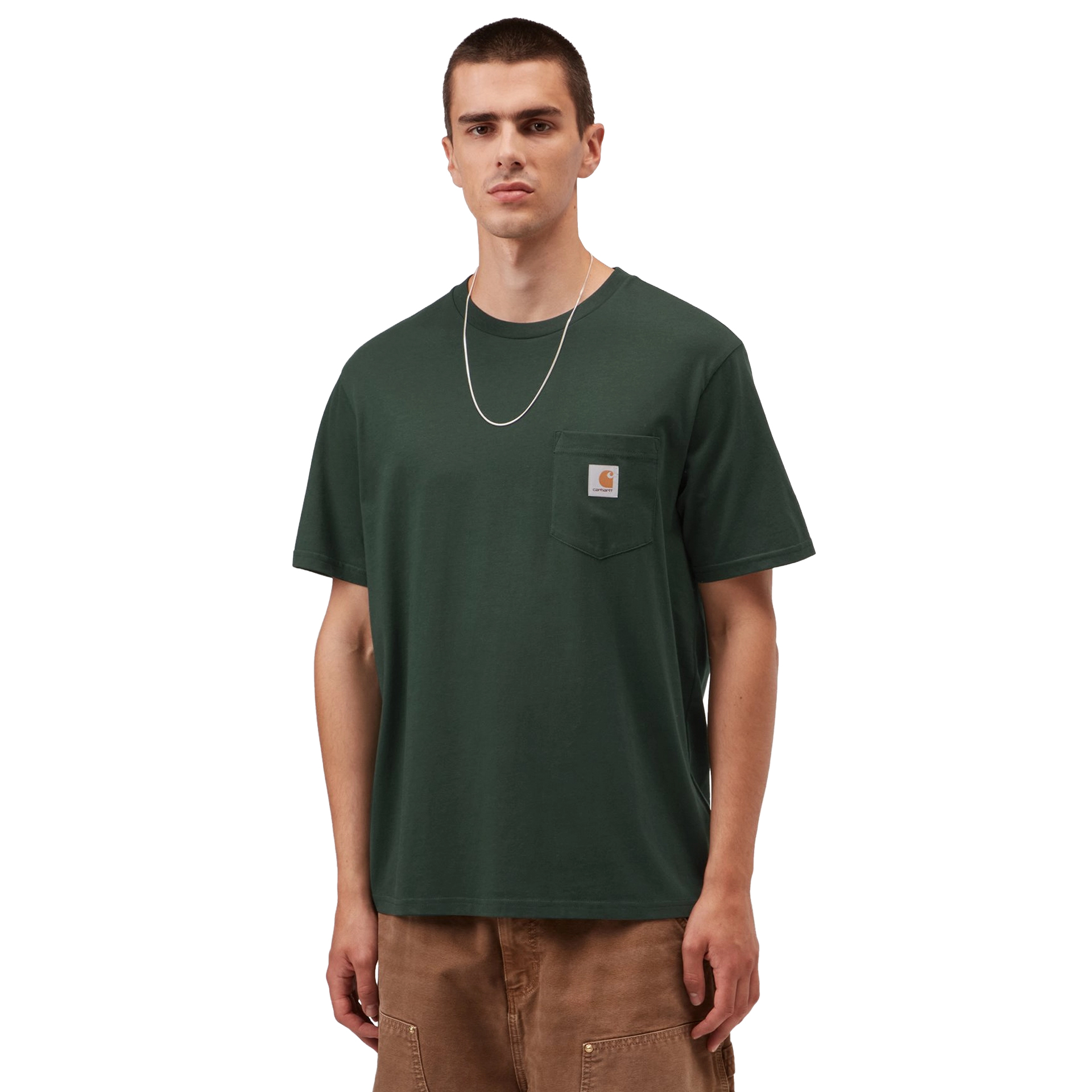 Carhartt Wip T-shirt Pocket Dark Scarab