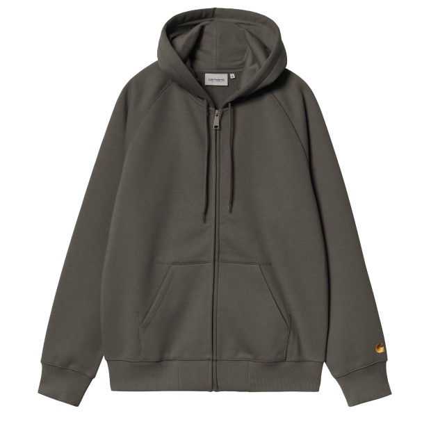Carhartt Wip Casaco Chase Shungite / Gold