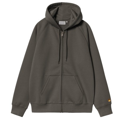 Carhartt Wip Casaco Chase Shungite / Gold