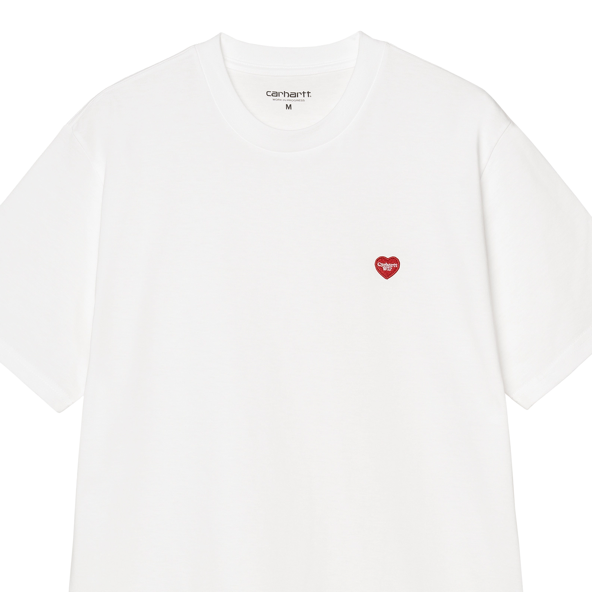 Carhartt Wip T-shirt Small Heart White / Red