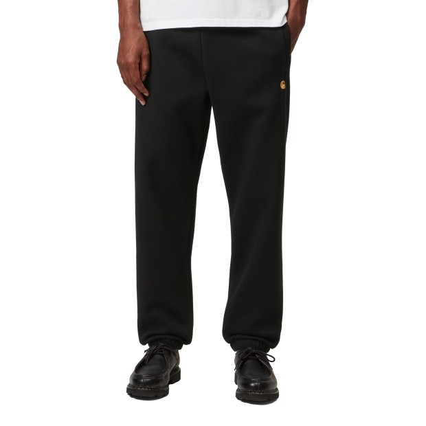 Carhartt Wip Calça Chase Black / Gold