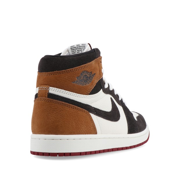 Jordan Air 1 Retro High Og Shadow Brown/team Red-lt British Tan