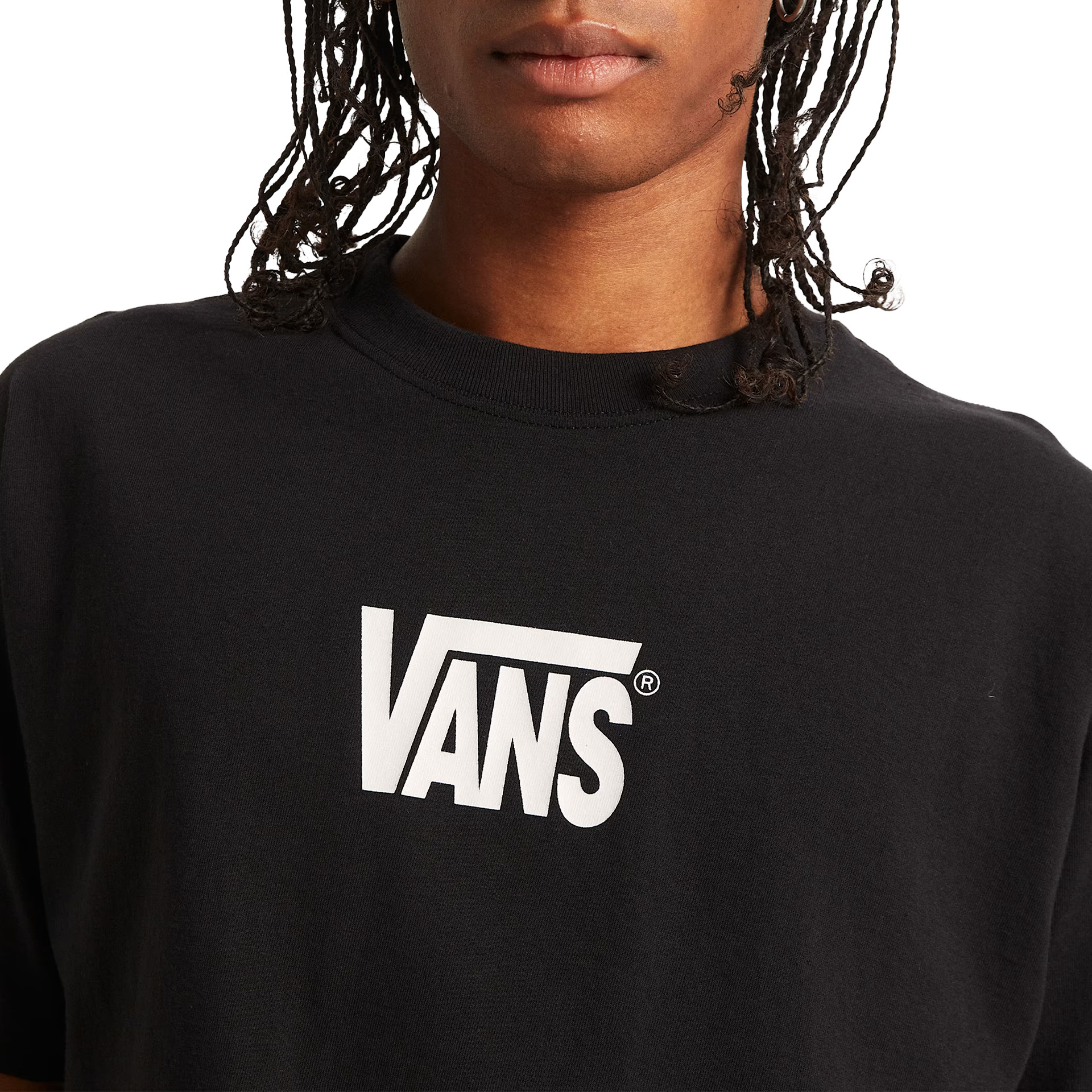 Vans T-shirt Stretch Logo Black/white