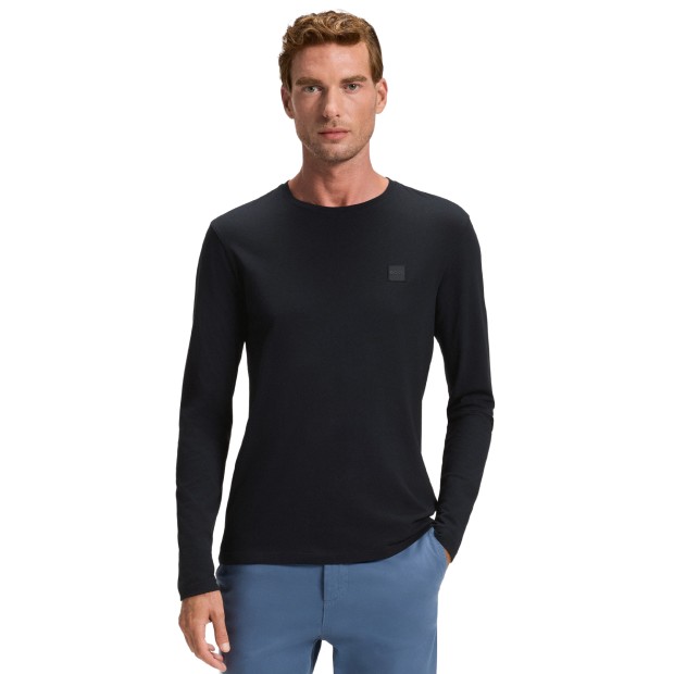 BOSS Camisola Tacks Dark Blue