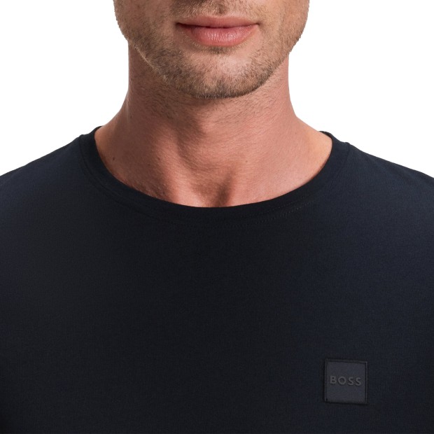 BOSS Camisola Tacks Dark Blue