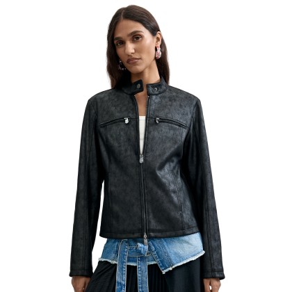 Desigual Casaco Bikercy Negro