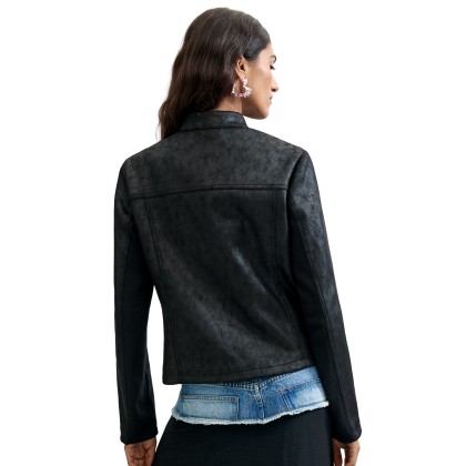 Desigual Casaco Bikercy Negro