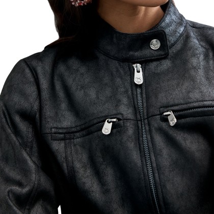 Desigual Casaco Bikercy Negro