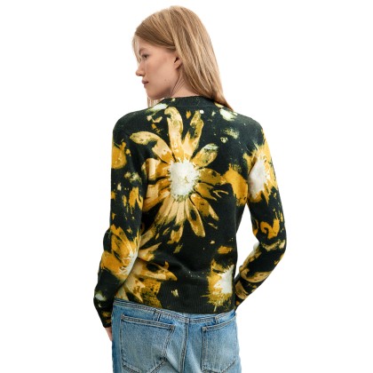 Desigual Camisola Darkbotanic Negro