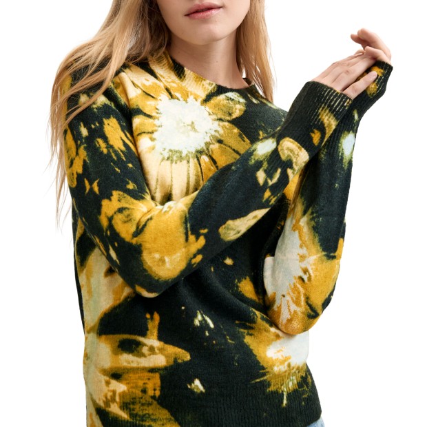 Desigual Camisola Darkbotanic Negro
