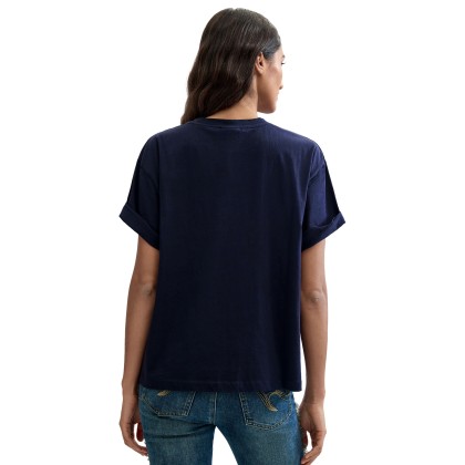 Desigual T-shirt Face Tinta